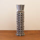 Vase en acier inoxydable compressé