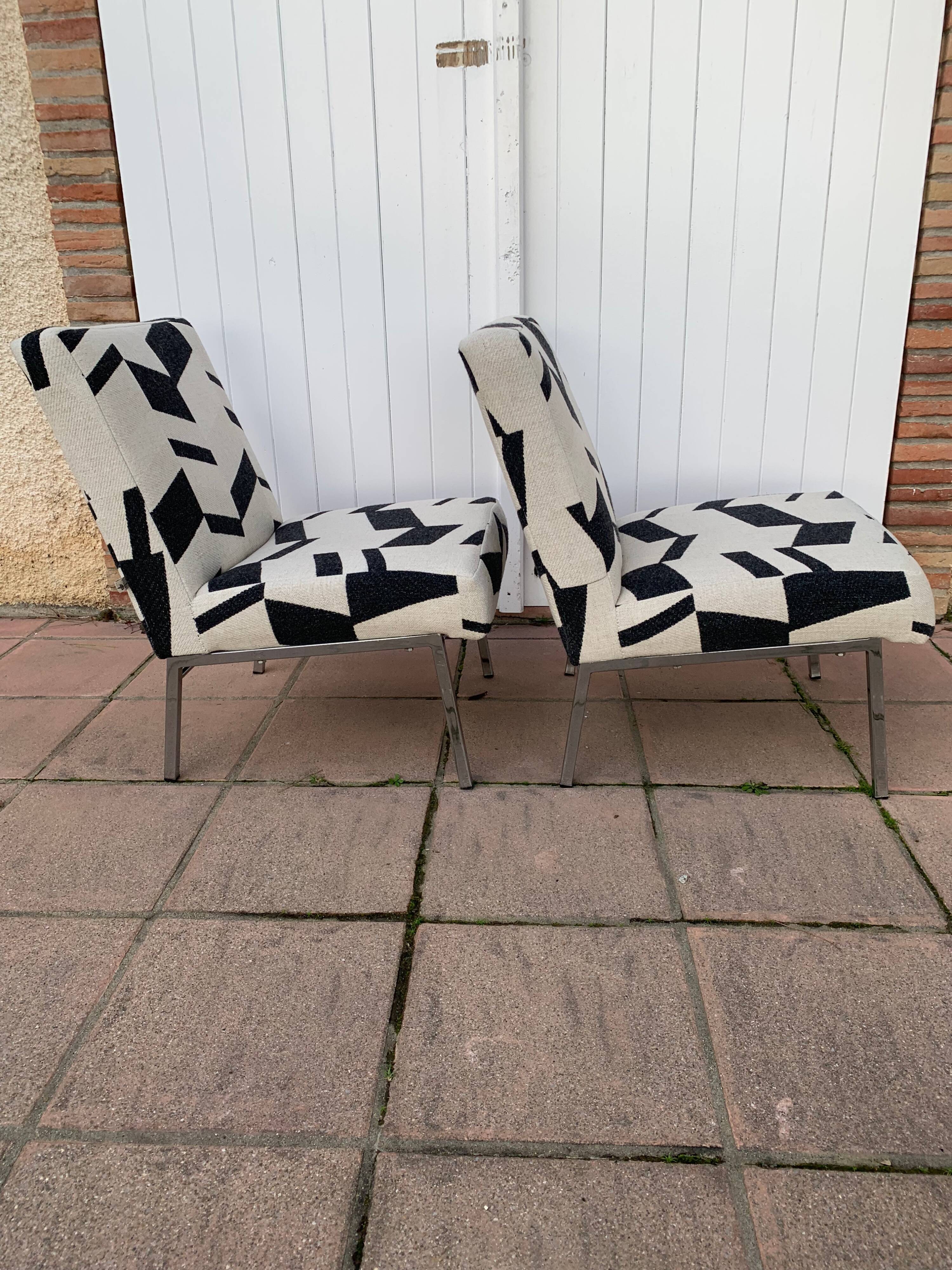 Vintage industrial armchair