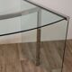 Board president by Gallotti & Radice in glass and chrome