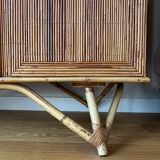 Armoire en rotin Audoux Minet