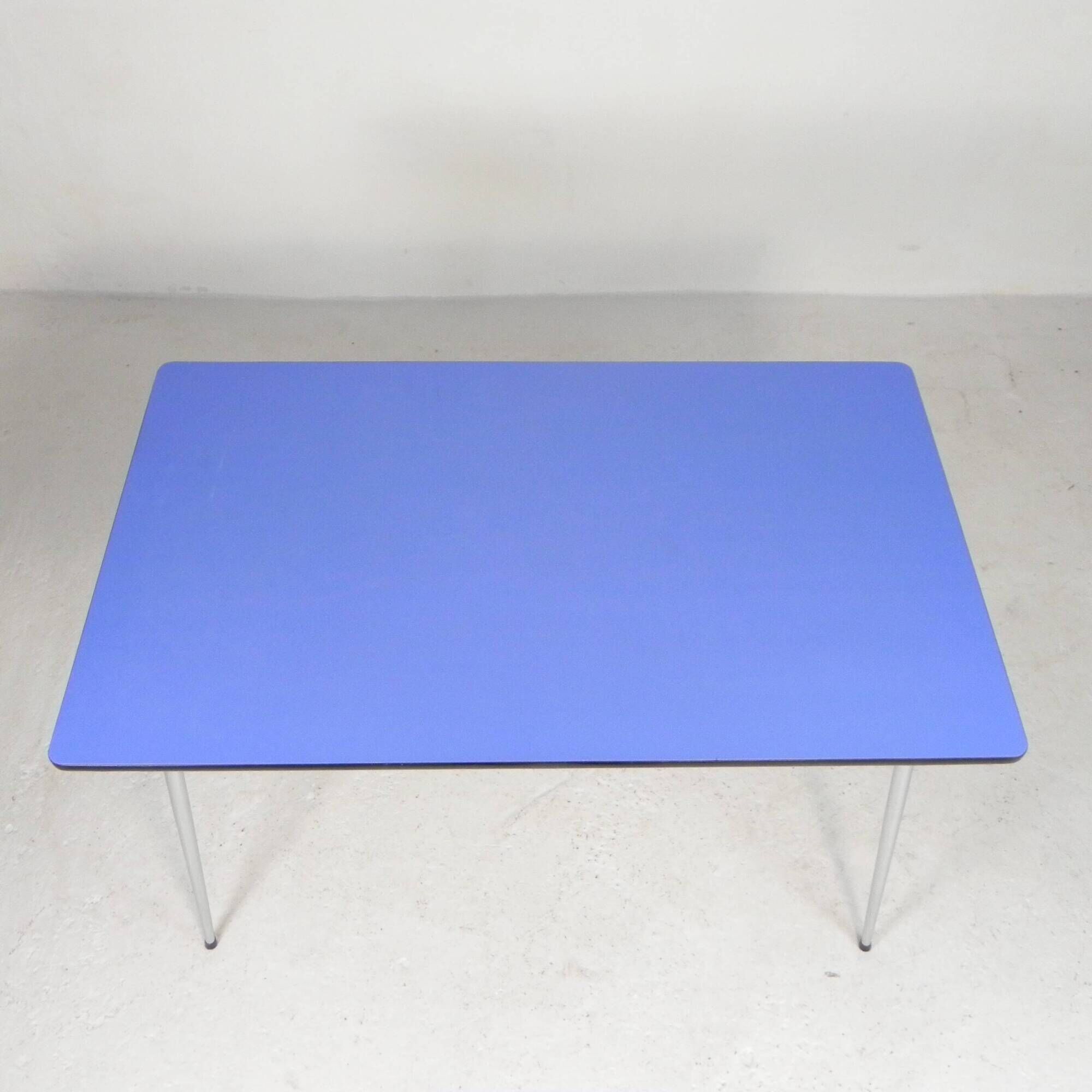 Formica table, desk with 2 drawers, 1950s