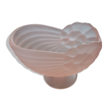 Amonite en cristal rose