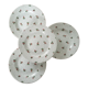 4 Churchill flat flowery plates