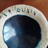 Deep blue Vallauris vase