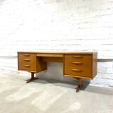 Vintage Teak Desk Austinsuite Edition 1960