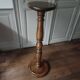 Plant stand, turned wooden plant holder