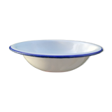 Bassine en tôle émaillée
