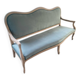 Louis XV style 4-seater bench
