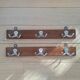 Lot 2 coat racks type schoolboy three hooks