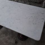 Bistro table marble top 145.5 cm