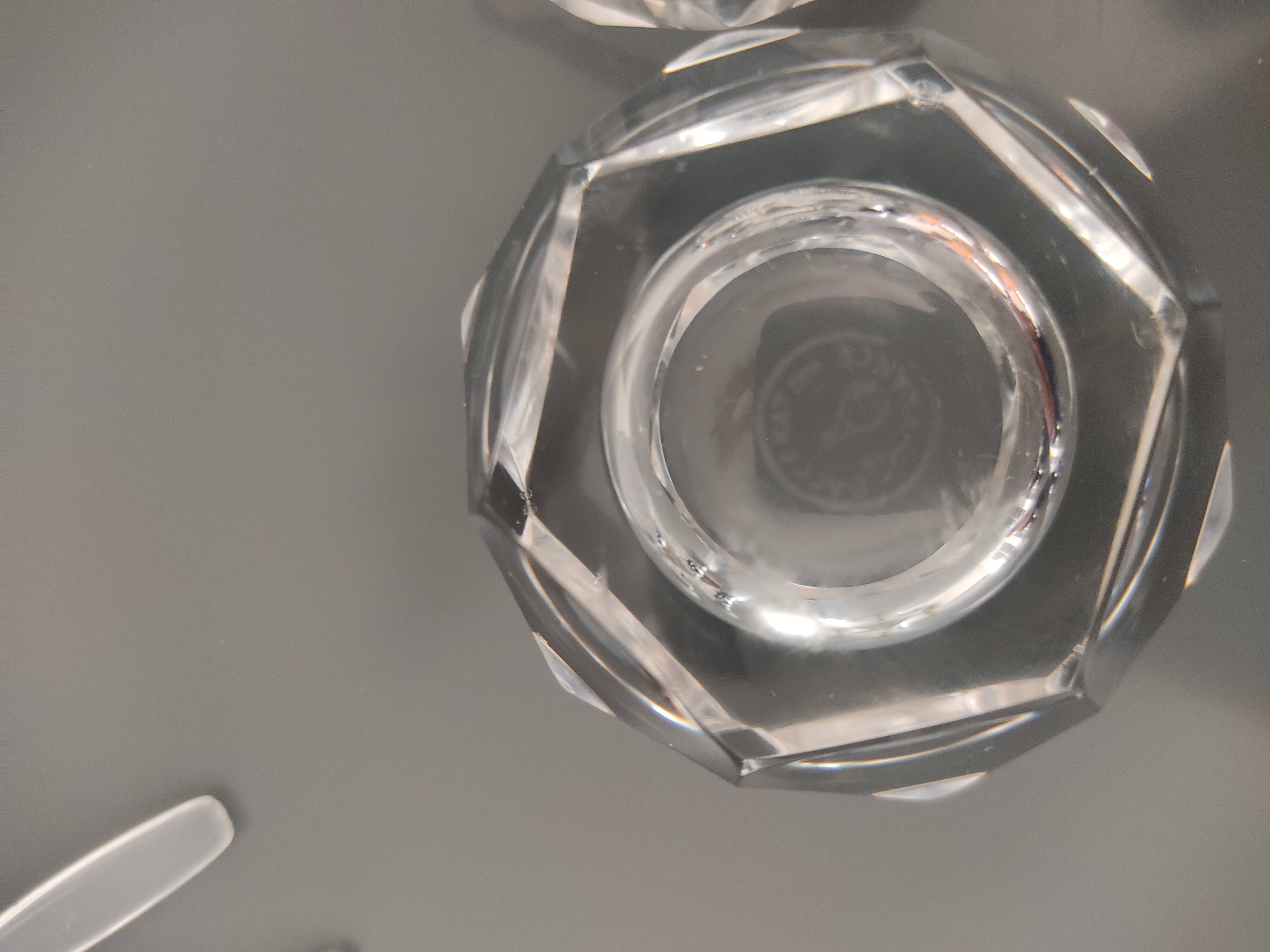 Salière cristal Baccarat vintage.