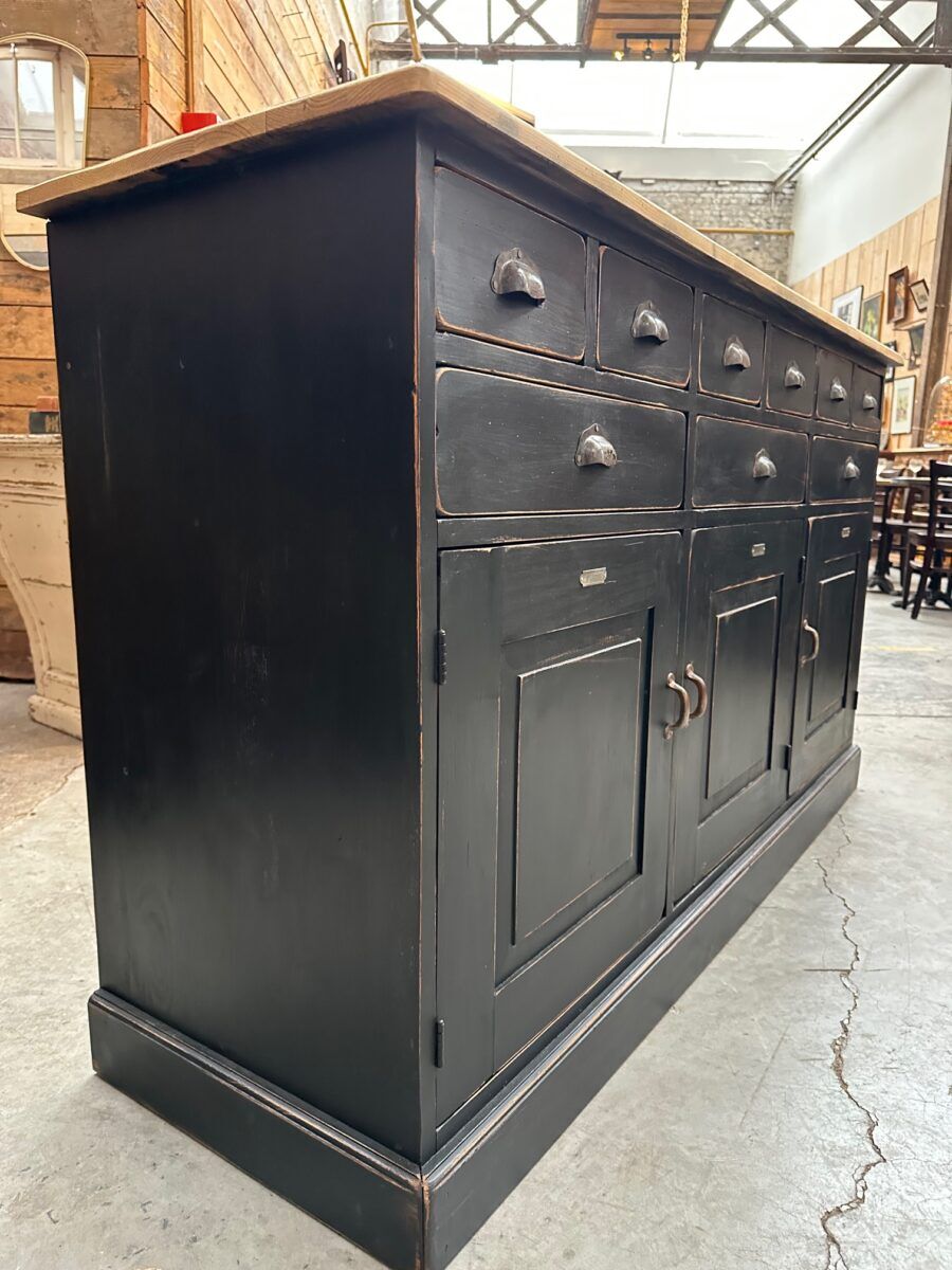 Workshop furniture from the early 20th century.