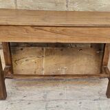 Old desk - Burmese teak console