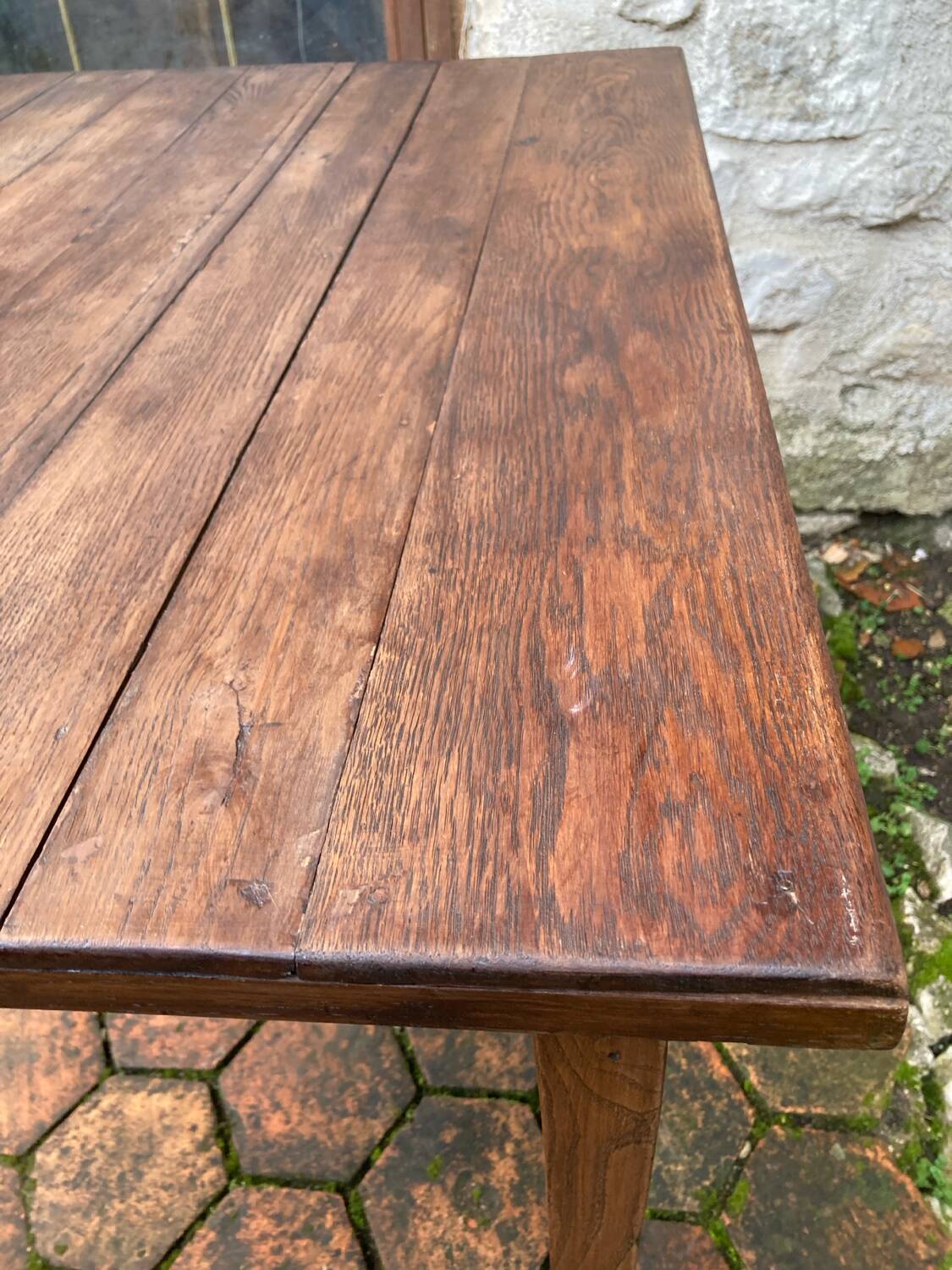 Old farmhouse table