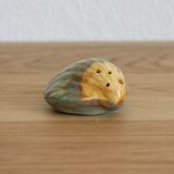 Vintage slurry shell salt shaker