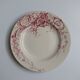 Joinville decorative plate KG Lunéville rose