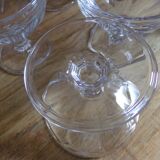 8 dessert or champagne glasses