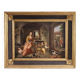 Scène intérieure du 19ème siècle peinture italienne
