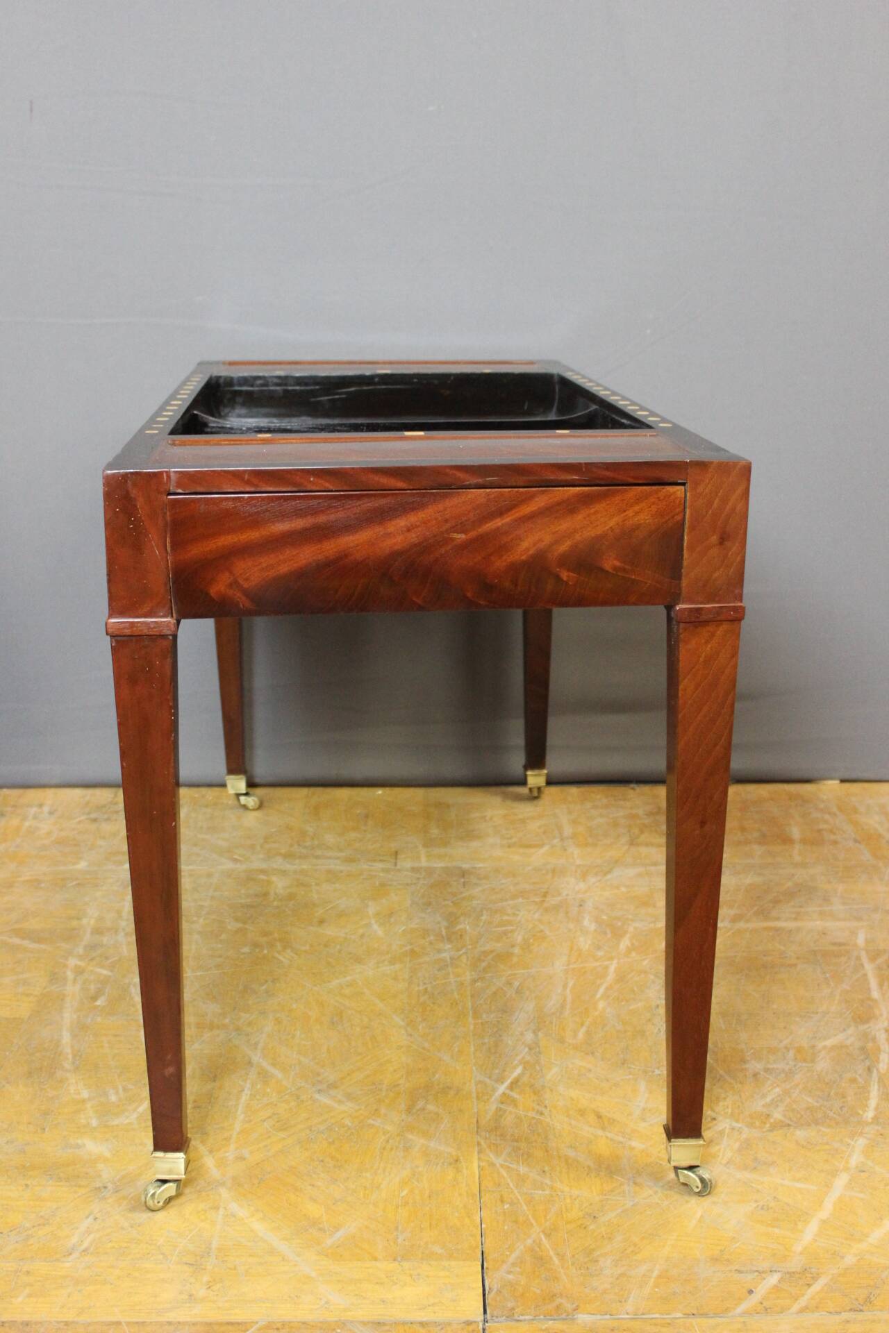 19th Century mahogany Tric Trac game table