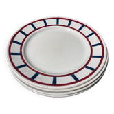 4 assiettes basques anciennes