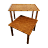 Petites tables d'appoint en bambou