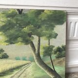 Peinture huile paysage