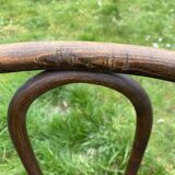 Set of 8 mismatched bistro chairs