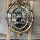Oval mirror in the Napoleon III style