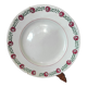 Assiette Terre de feu en porcelaine Moulin des loups et Hamage Orchies décor Coope