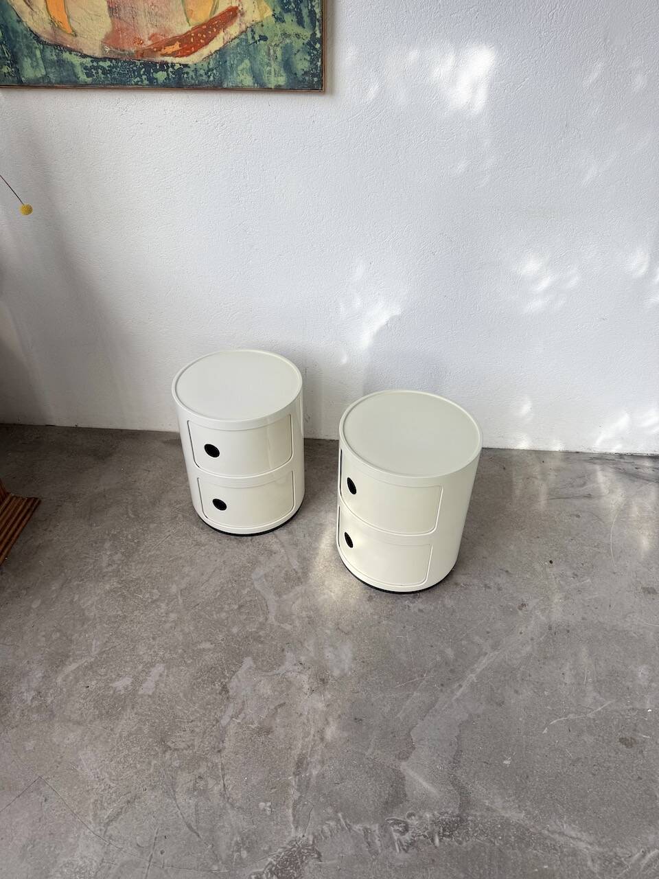 Castelli bedside tables for Kartell