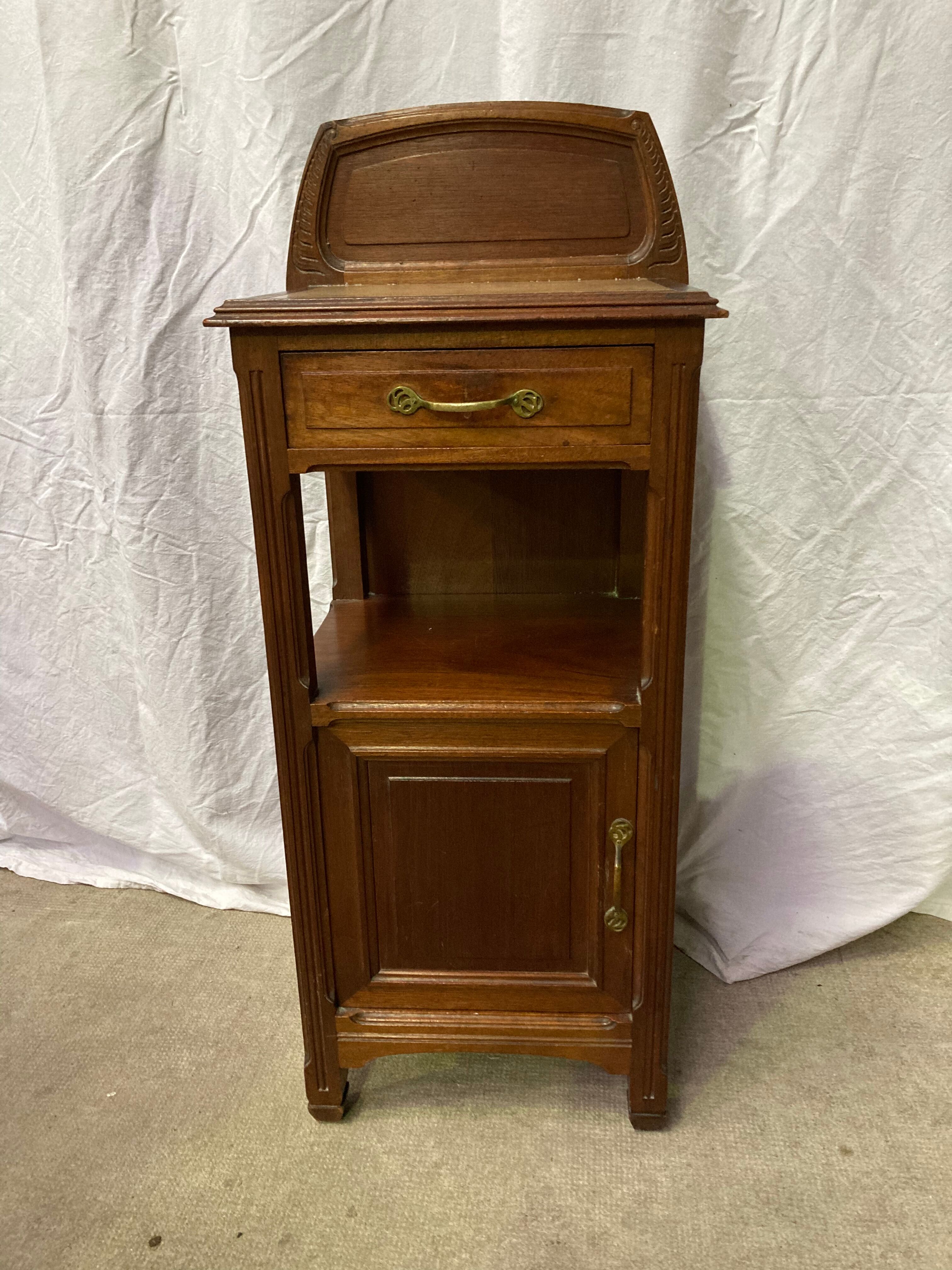 Art Nouveau nightstand