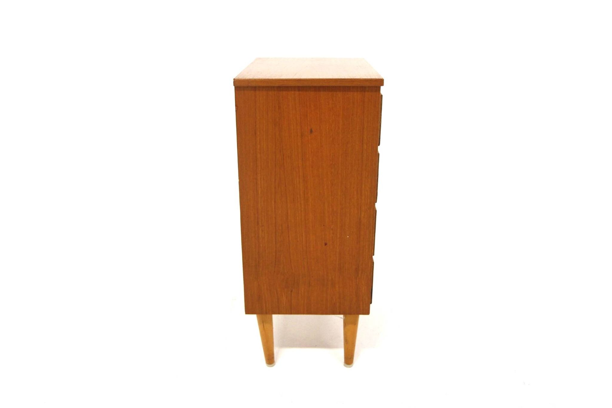 Scandinavian teak chest of drawers, Sweden, 1960
