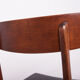 Mid-century danish dining chairs, 1960s, set of 4
