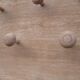 Wall coat rack in oak.