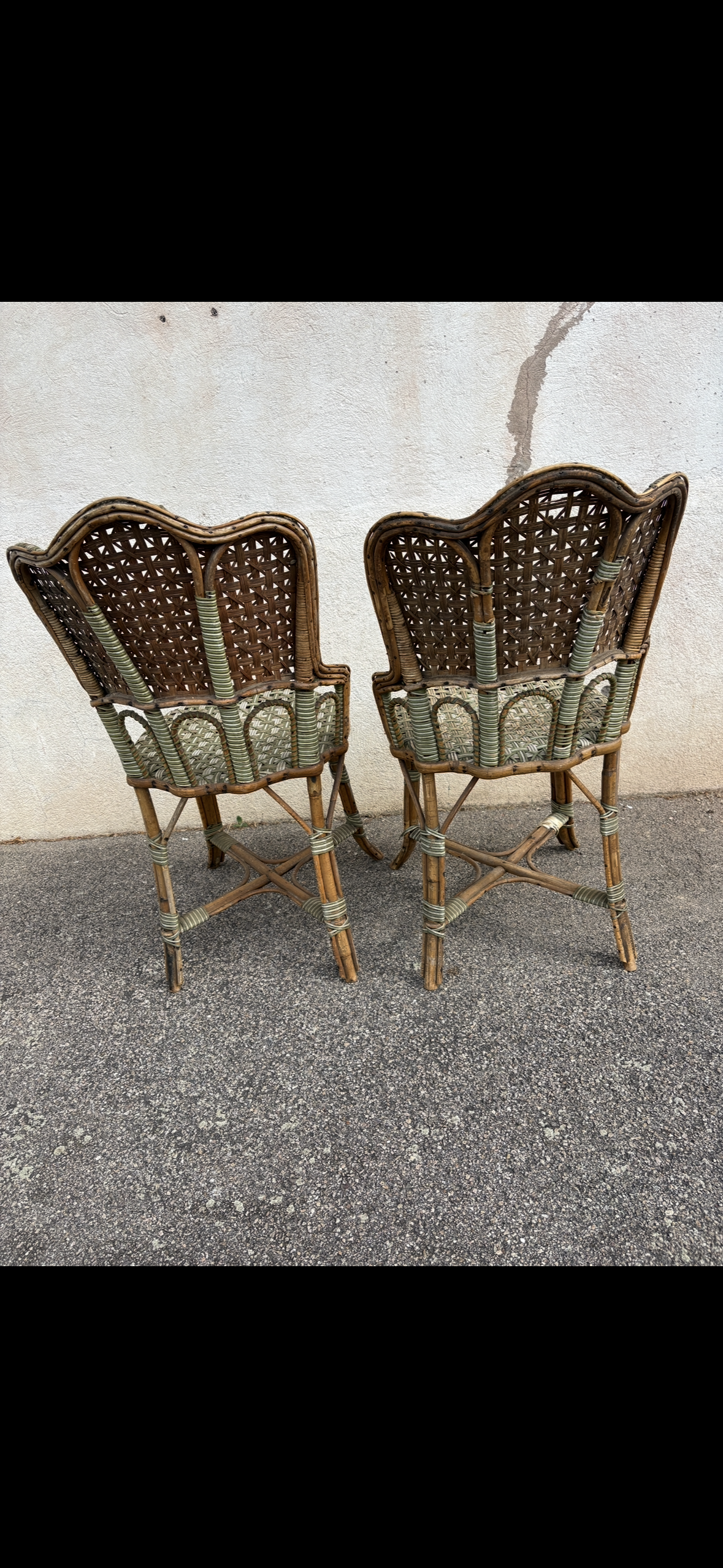 Wicker garden furniture 1920