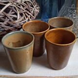 Tasses Digoin en grès