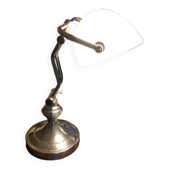 Banker lamp pharmacy avocado