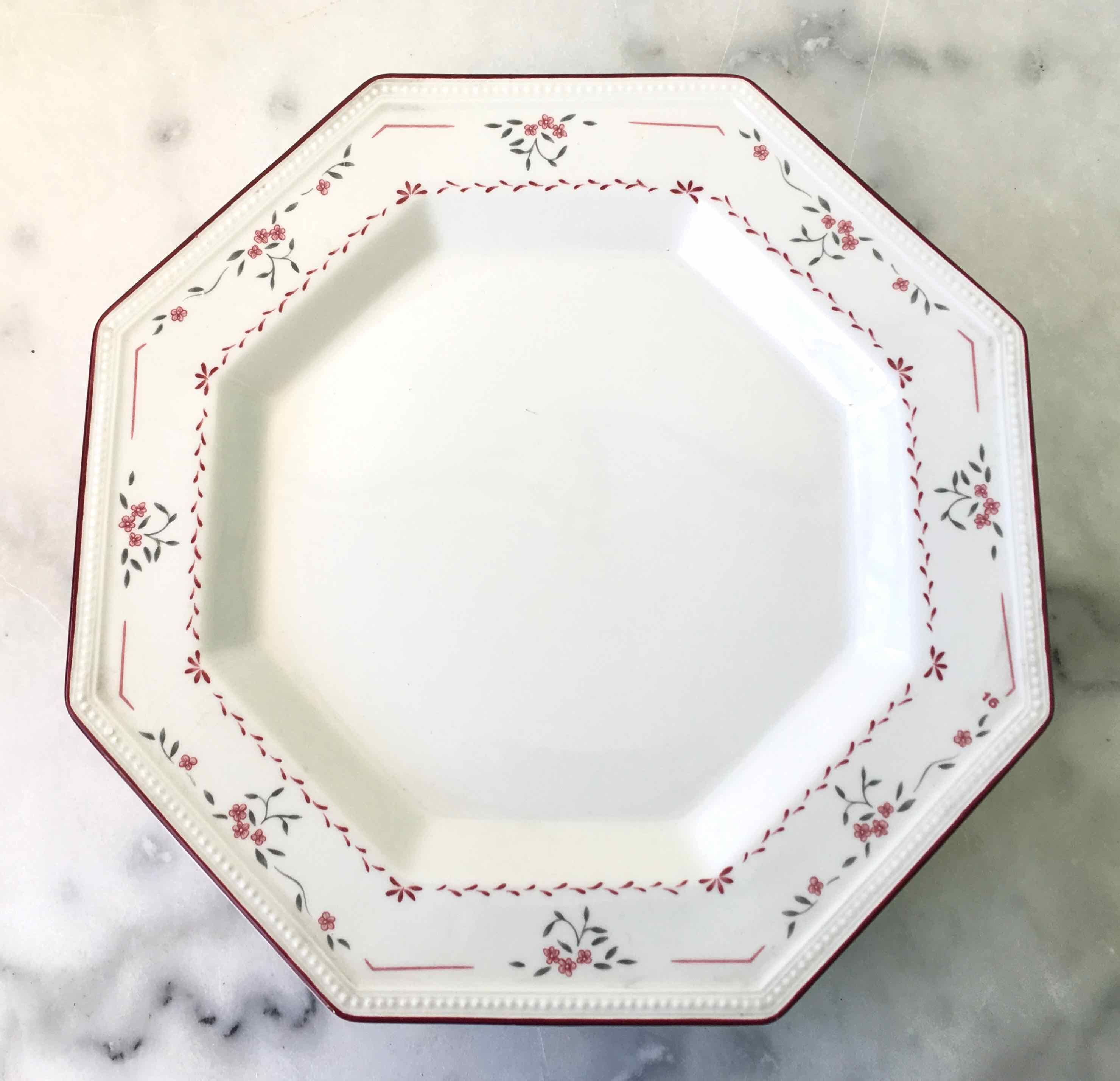 Lot de 6 assiettes anglaises Johnson Brothers