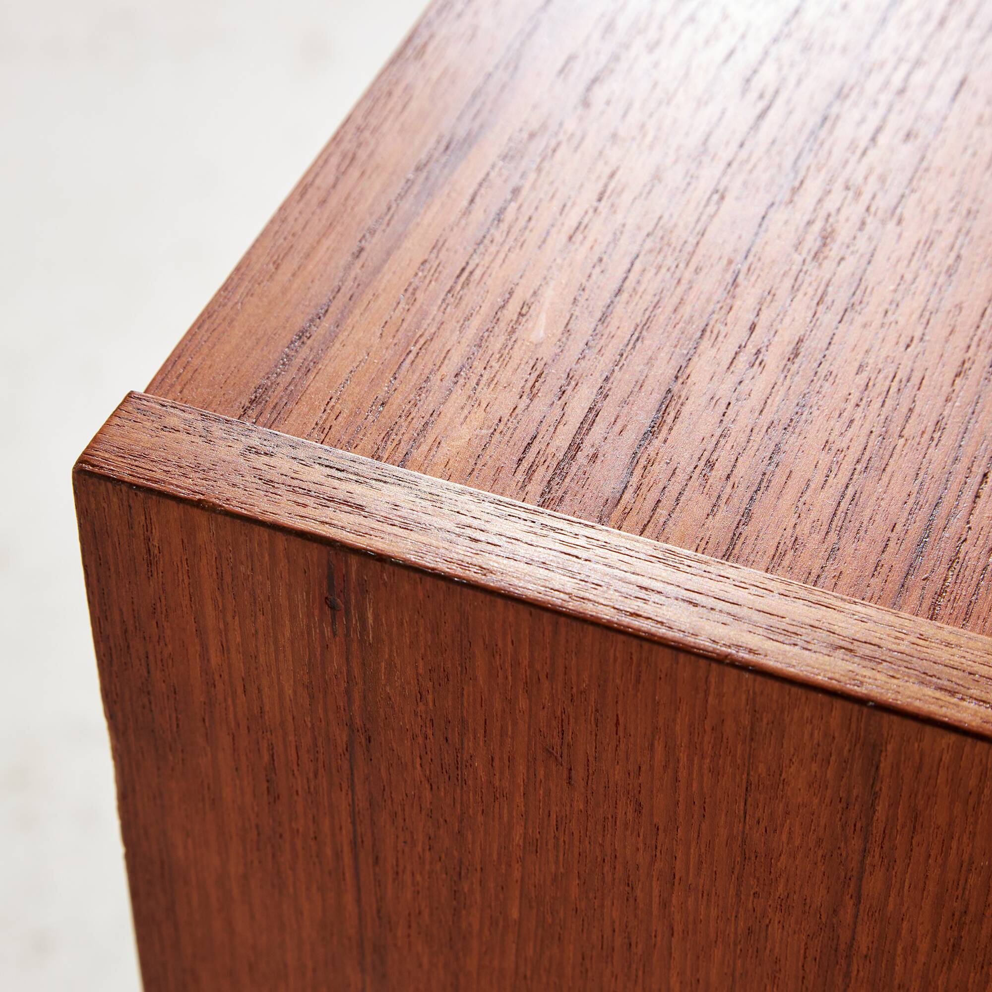 Restored teak dresser