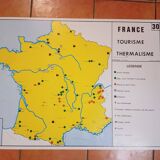 School map marseille fos sur mer berre pond & france tourism thermal spa