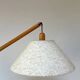 Vintage Domus teak wood floor lamp