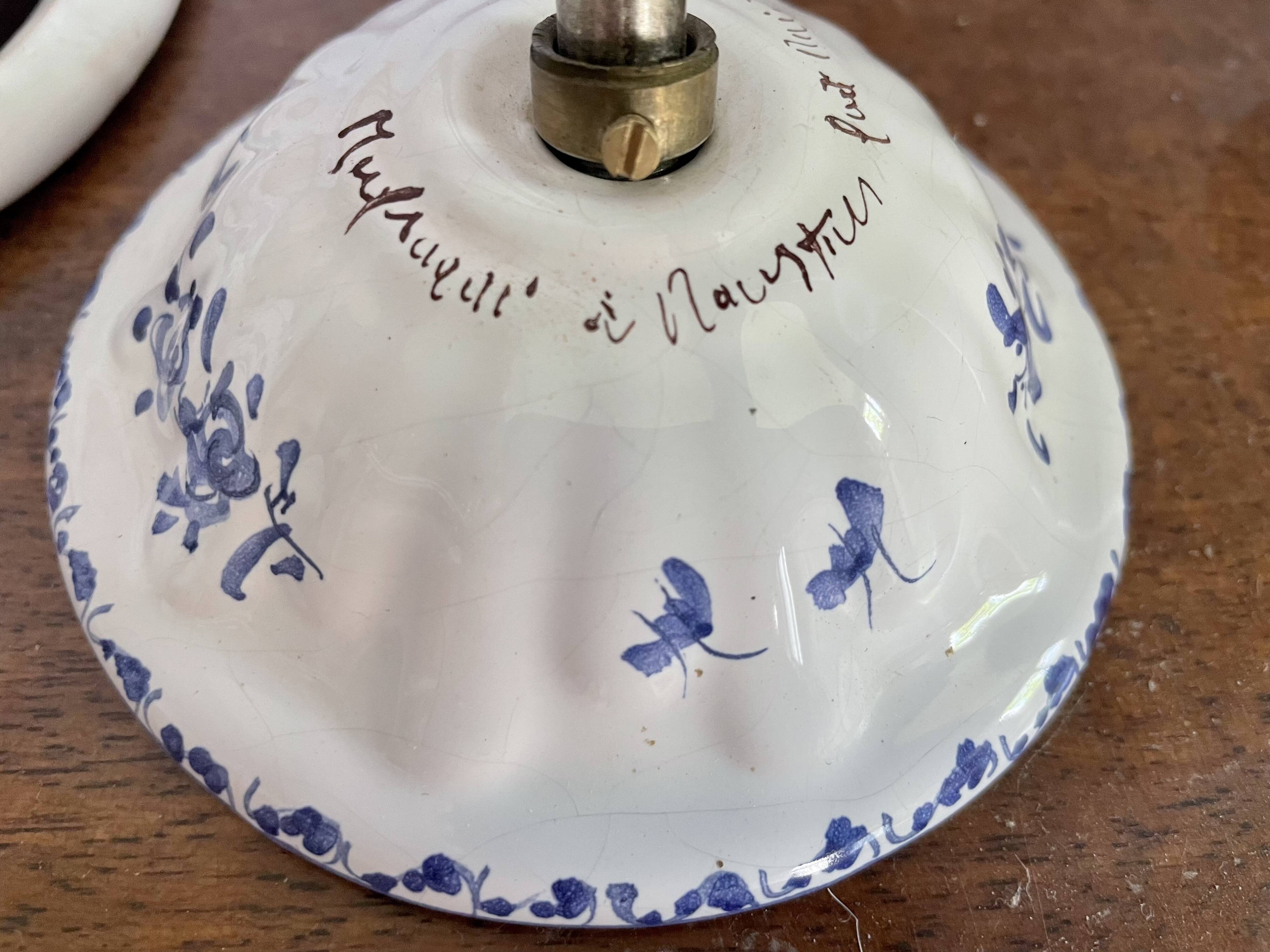 Suspension Vintage ceramic moustiers