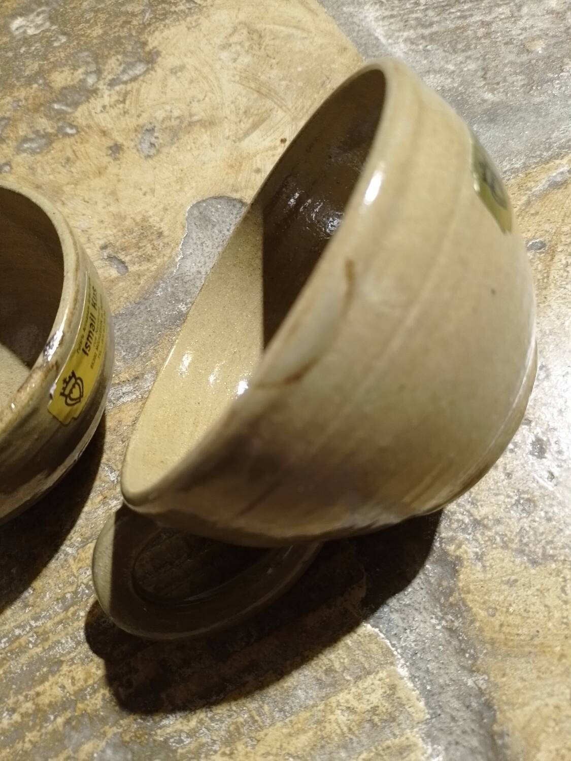 Large Vintage Stoneware Mugs