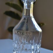 Baccarat cut crystal wine or whisky carafe