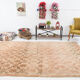 Brown beige vintage rug 325x218cm