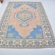 Vintage handmade floral rug sku3431
