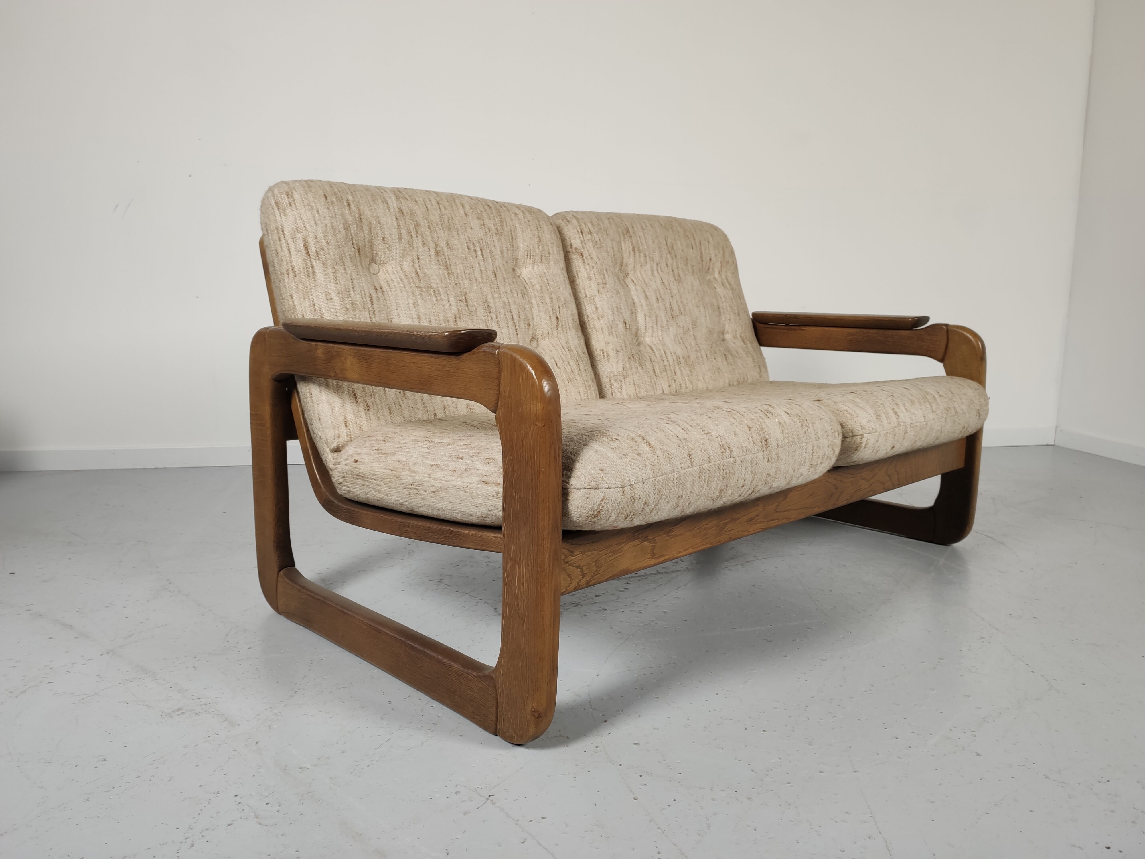 2-seater sofa set - 3-seater - Scandinavian-style 1960s armchair