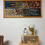 Picard Ledoux Mid-Century Framed Tapestry