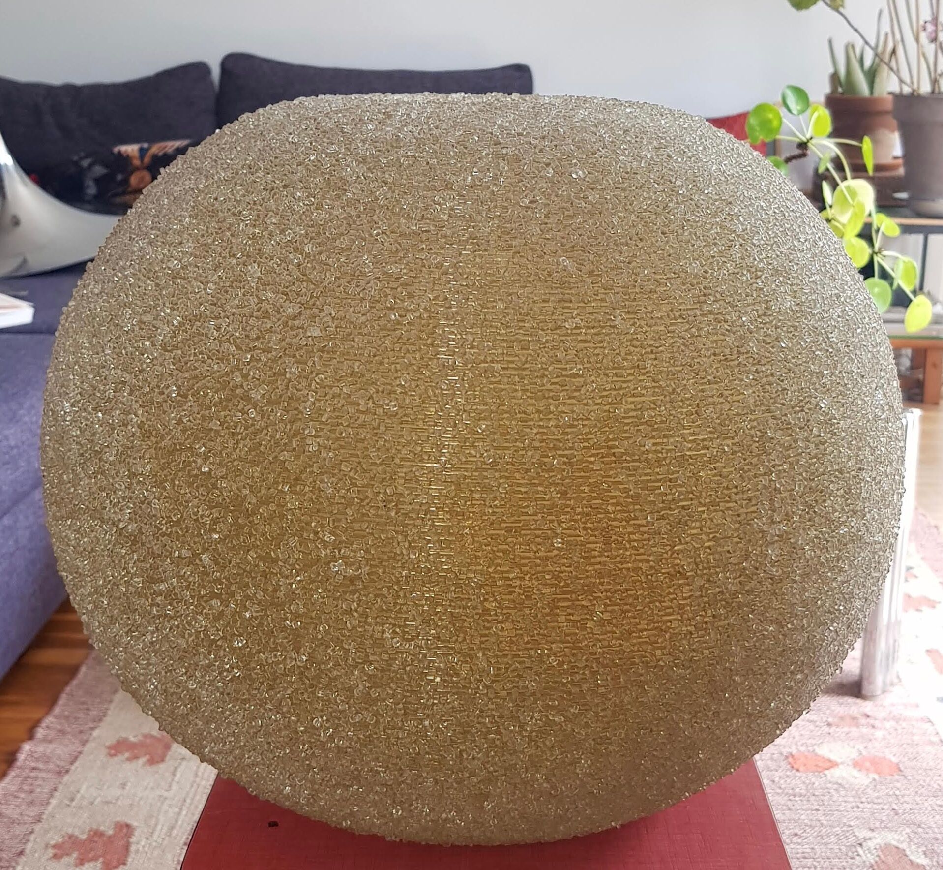 Suspension form ball 70s plastic