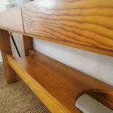 Minimalist console in vintage, 60s
